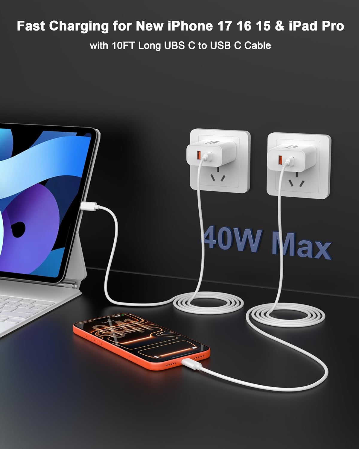 Thumbnail 4 de USB-C Wall Charger, 40W