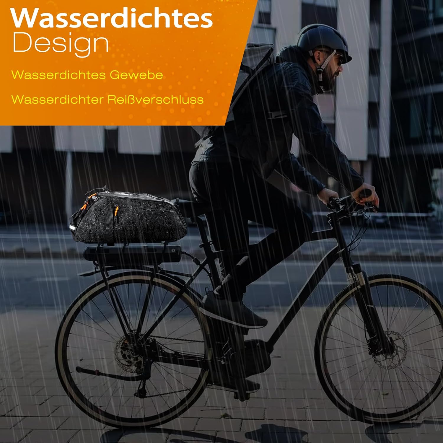 Thumbnail 5 de toptrek 3-in-1 Fahrradtaschen Gepäckträger – 10L, wasserdicht, flexibel einsetzbar