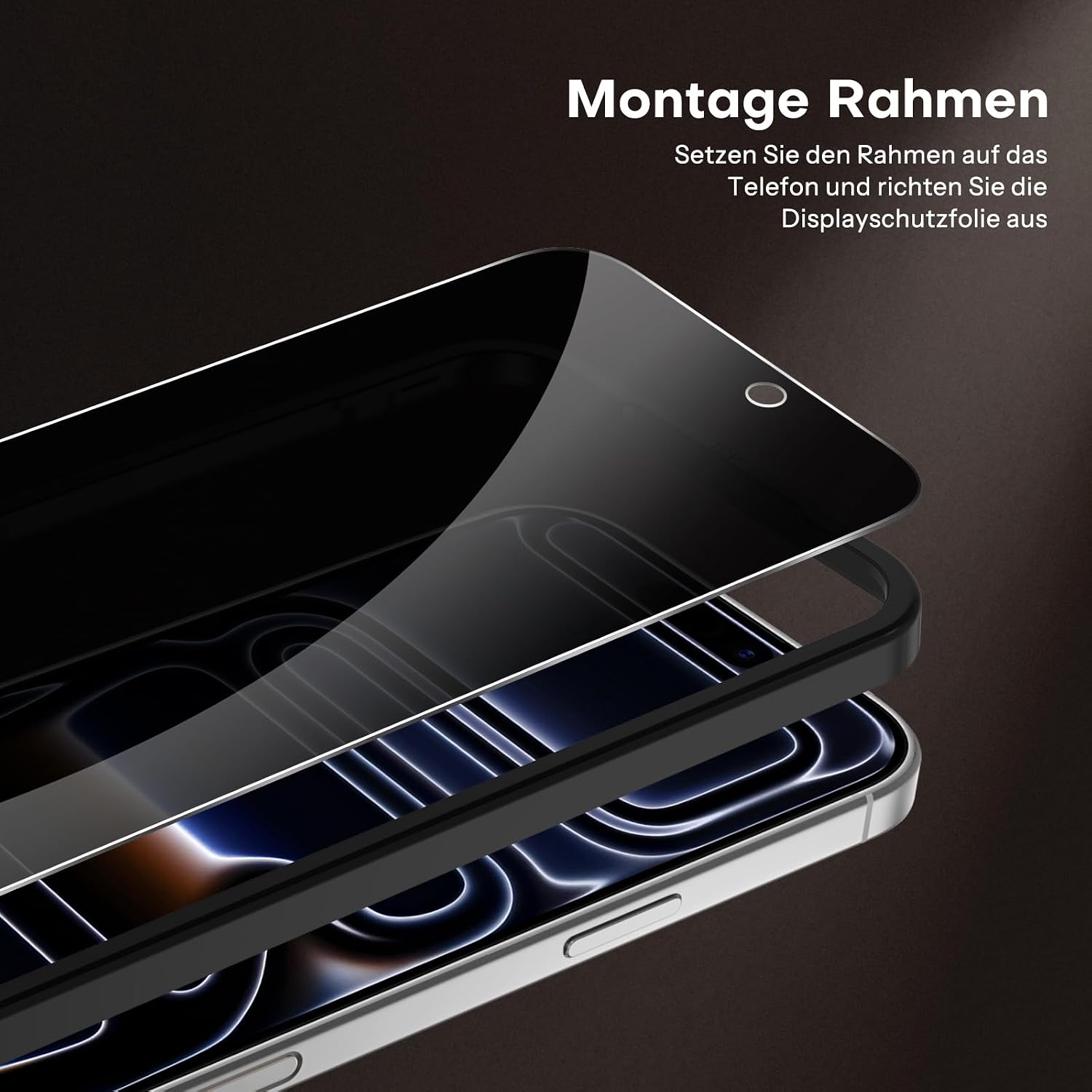 Detalle 2 de SPARIN Sichtschutz iPhone 17 Pro 6,3 Zoll