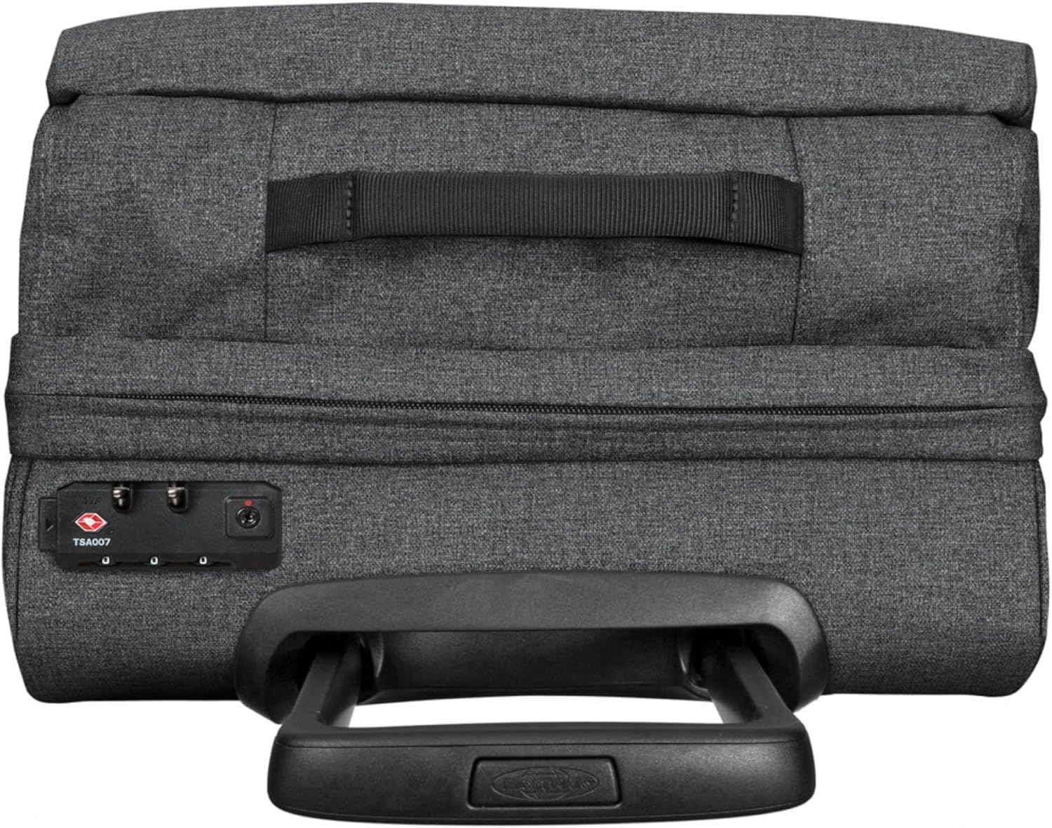 Detalle de EASTPAK TRANS4 M Valise – 68 L, 70 x 39 x 28 cm, Black Denim Gris