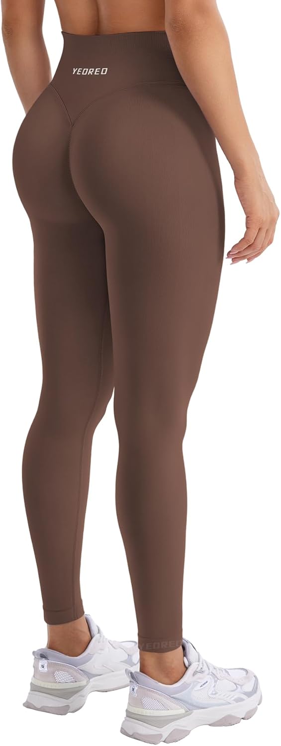 Thumbnail 6 de YEOREO Damen Sportleggings Invisible Scrunch – Hoch taillierte Yoga- und Booty-Leggings
