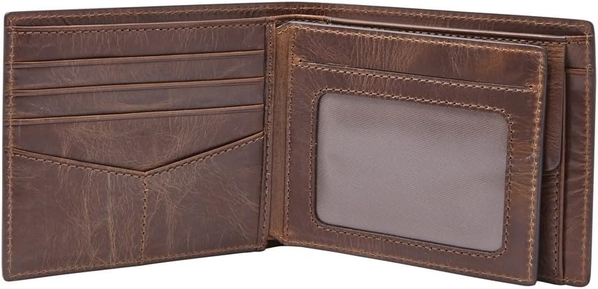 Detalle 2 de Fossil Derrick portafogli pelle 11,4 cm 👛