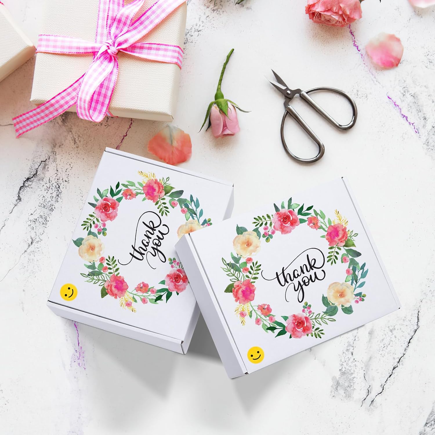 Detalle de Shipping boxes 10 x 8 x 3 in, set of 25