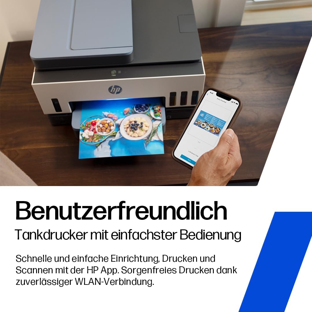 Thumbnail 4 de HP Smart Tank Plus 570 3-in-1 Multifunktionsdrucker (WLAN, ADF, Touchscreen) – inkl. 3 Jahre Tinte und 3 Jahre Garantie