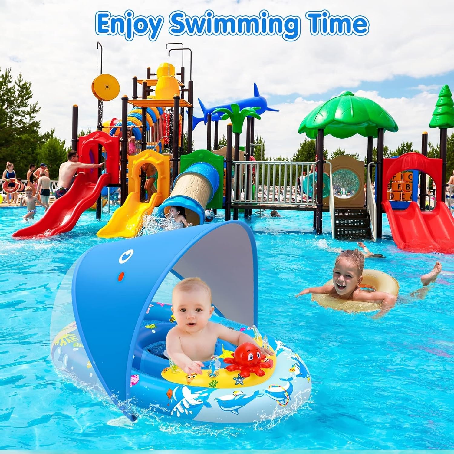 Thumbnail 5 de EZIGO Baby Pool Float 6-36 Months 🏊