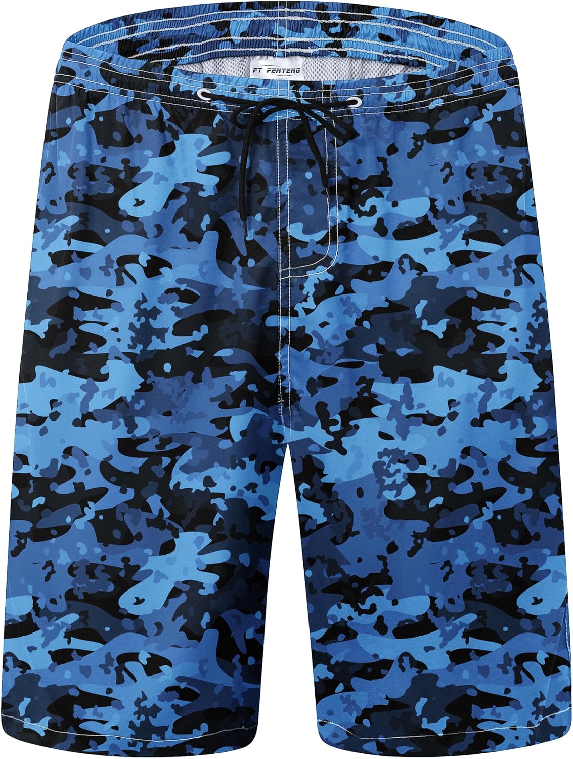 Detalle de FT FENTENG Men's Swim Trunks, Polyester