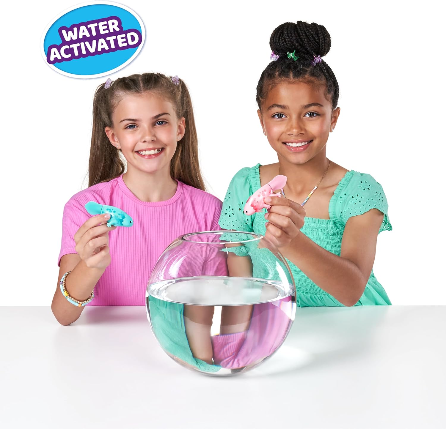 Detalle 2 de Pets Alive ZURU Axolotl Natación Robótica, Mascota Electrónica Piscina 🐟