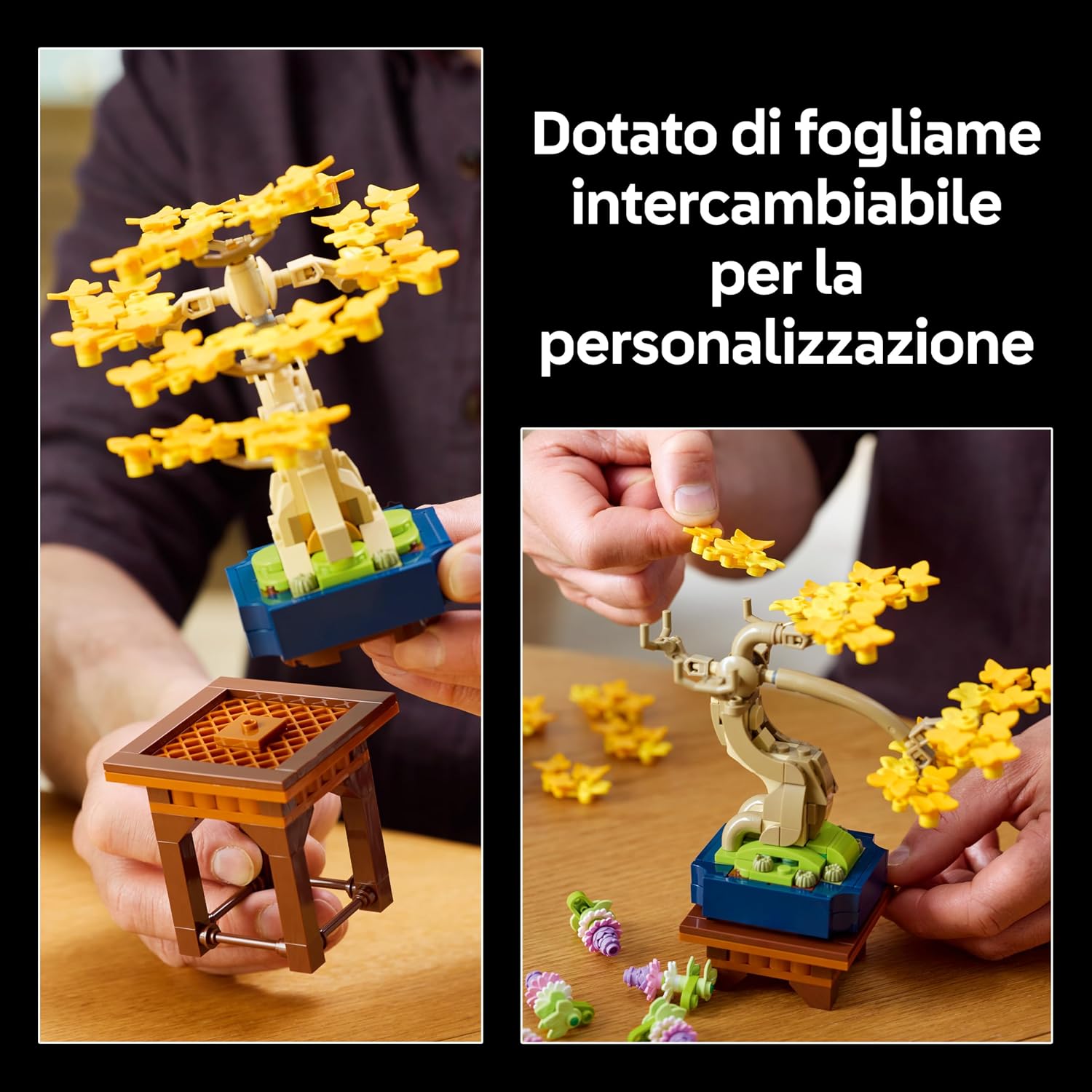 Detalle 2 de LEGO 10373 Mini Bonsai 3 piante