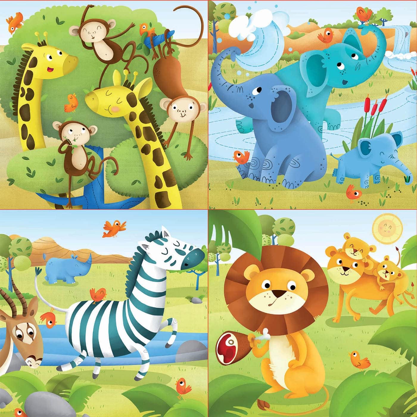 Thumbnail 1 de Educa - Puzzles Progresivos de Animales de la Granja 🐄