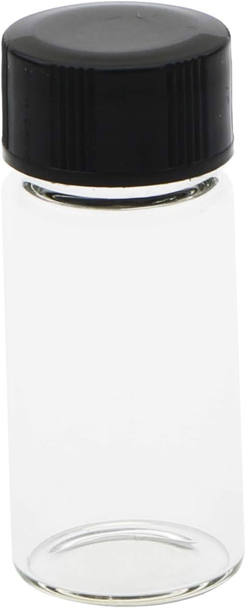 Thumbnail 1 de Pxyelec 50 pcs 5ml transparent glass vials with screw caps