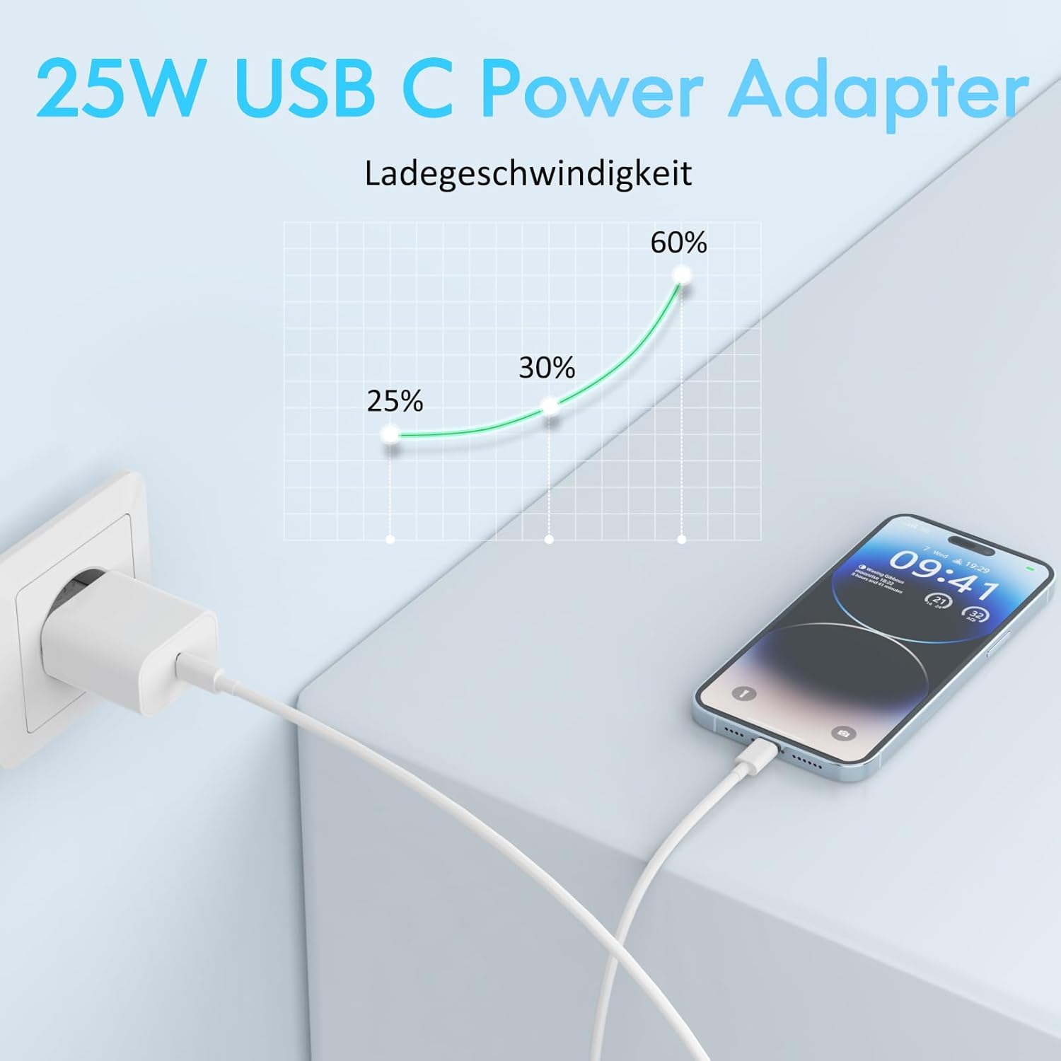 Thumbnail 1 de iPhone Ladegerät 25 W Schnellkabel 📱