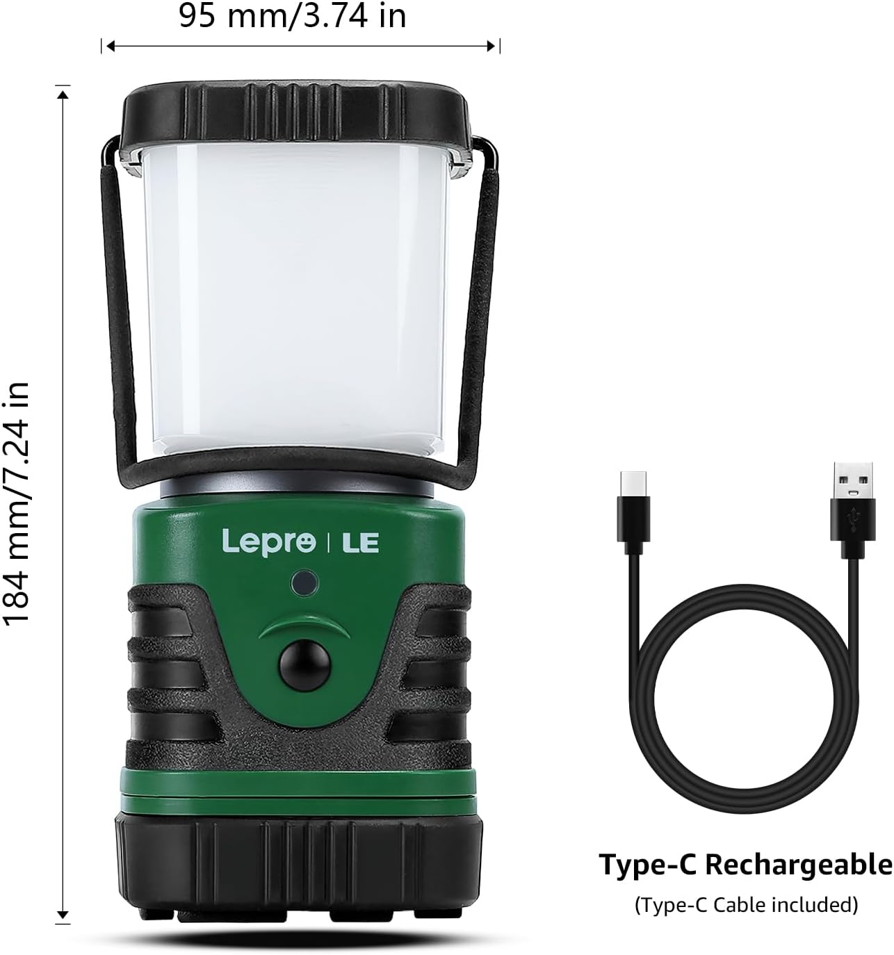 Thumbnail 4 de LE Camping Light Rechargeable 1000 Lumen Lantern 🔦