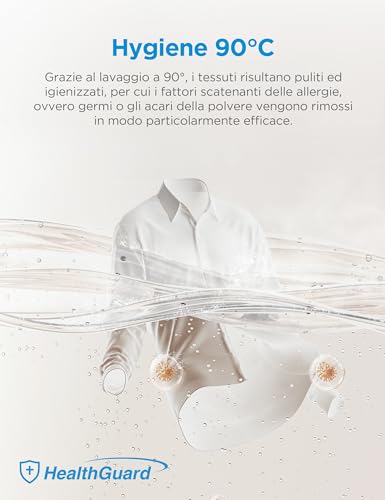 Detalle de Midea Lavatrice Slim 7 kg 1200 Giri 40 cm: lavaggio efficiente in spazi ridotti
