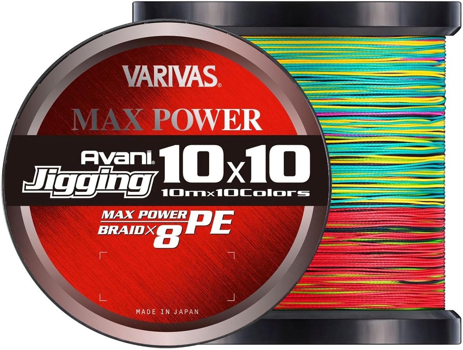 Thumbnail 6 de バリバス アバニ ジギング10×10 マックスパワーPE X8 0.6号・8本撚り・10色マーキング