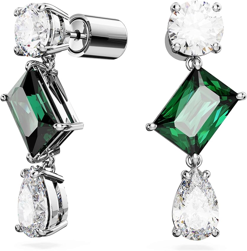 Thumbnail 1 de Swarovski Mesmera pendientes Verde 3 unidades