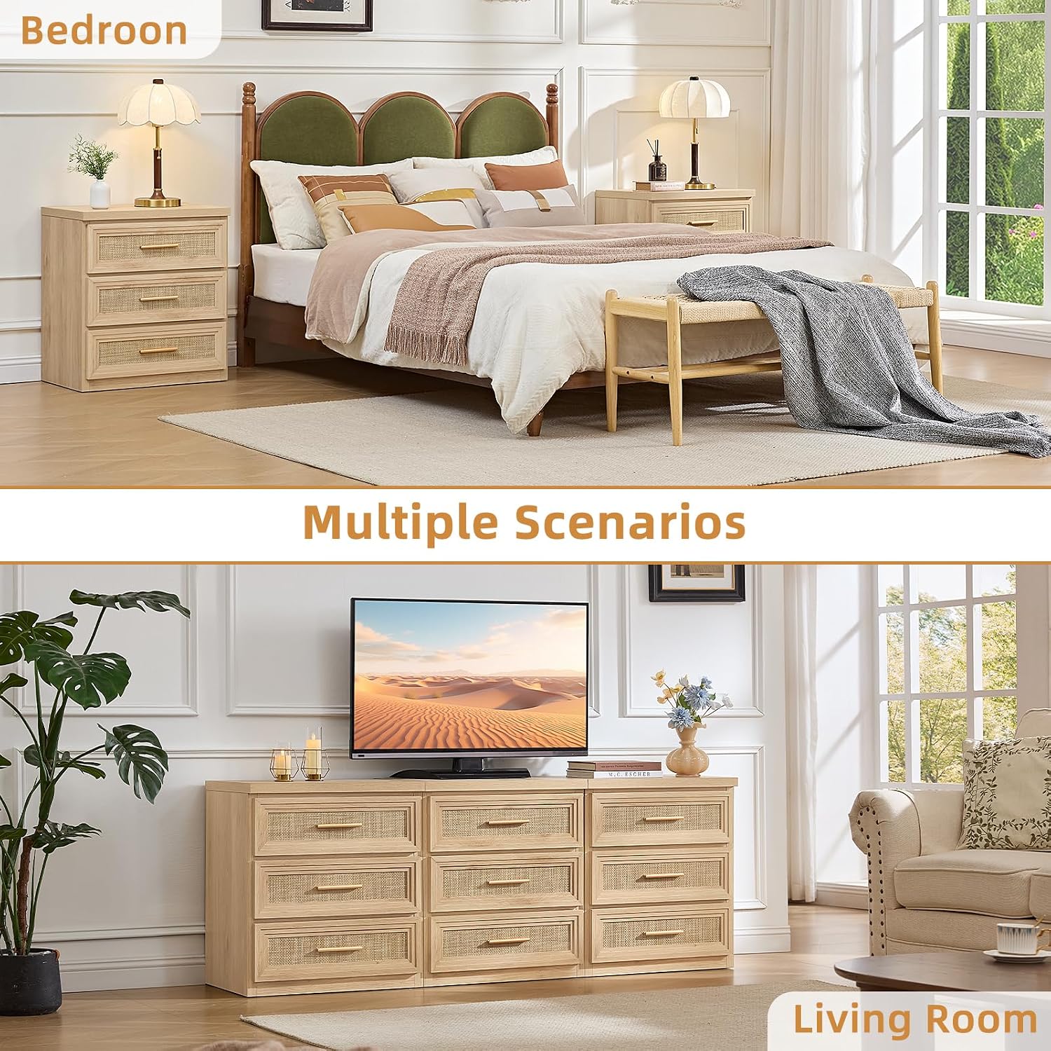 Thumbnail 6 de RWYHG Nightstand Set of 2