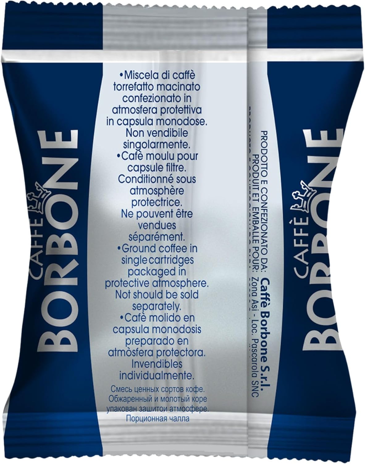 Thumbnail 2 de CAFFÈ BORBONE Respresso Miscela Blu - Confezione da 50 Capsule, compatibile Nespresso domestico