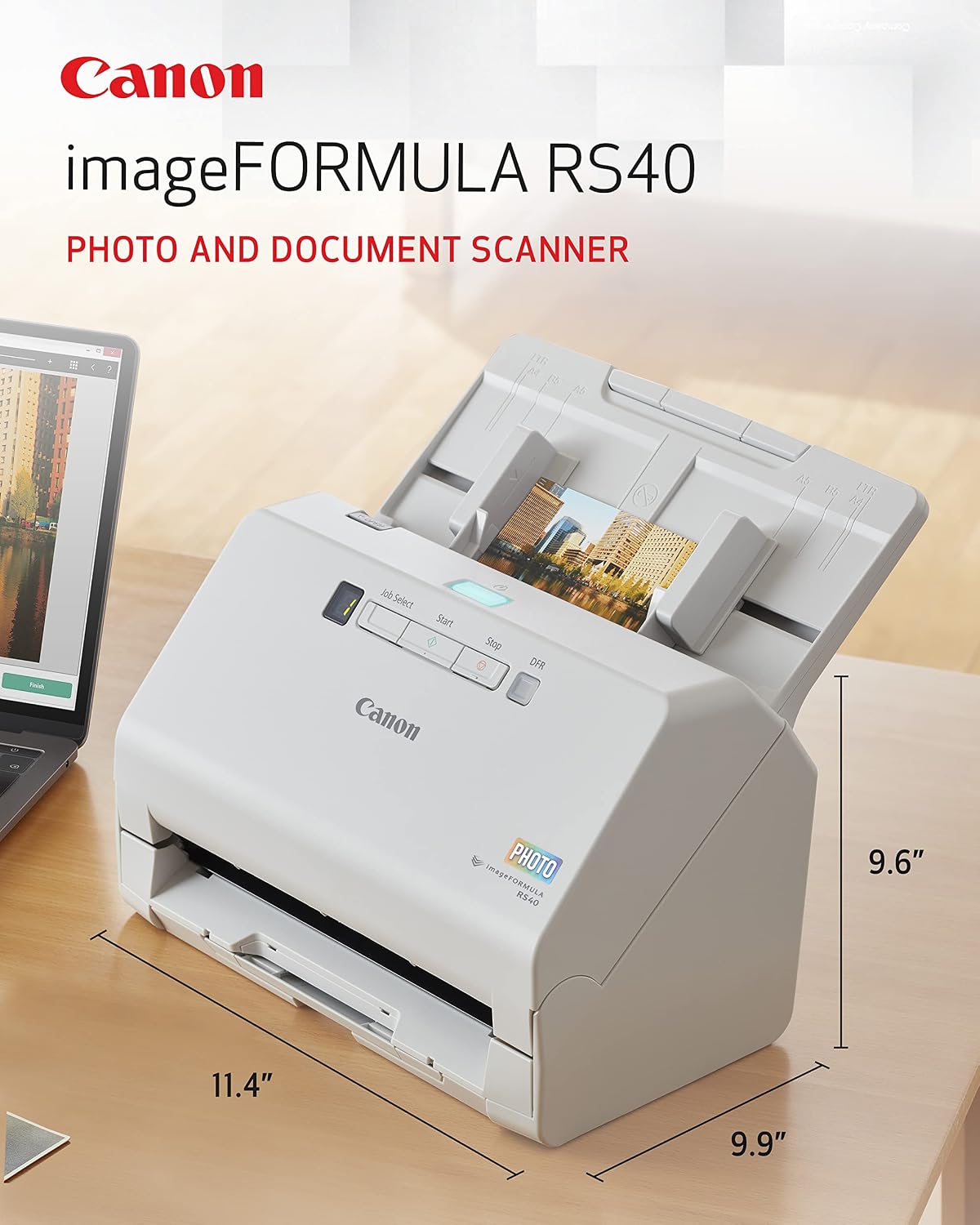 Detalle 2 de Canon photo and document scanner RS40