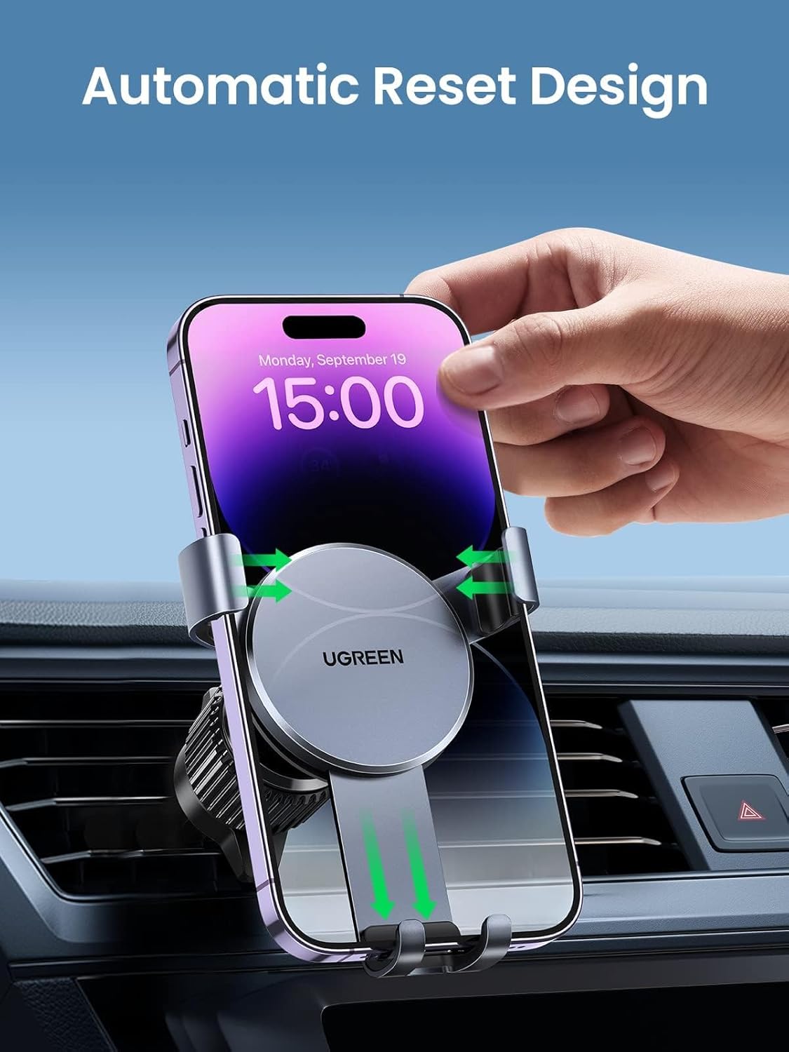 Thumbnail 1 de UGREEN Supporto Telefono Auto gravità per bocchetta
