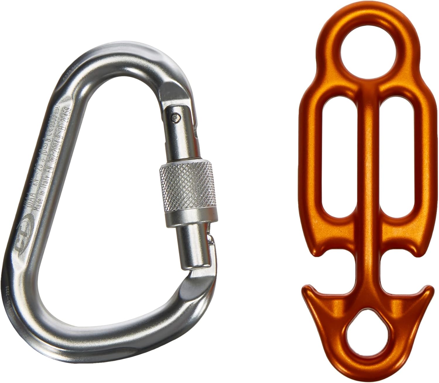 Thumbnail 2 de Climbing Technology Groove Kit (Include pilastro SG) – Kit di assicurazione e discensore leggero con moschettone ovale