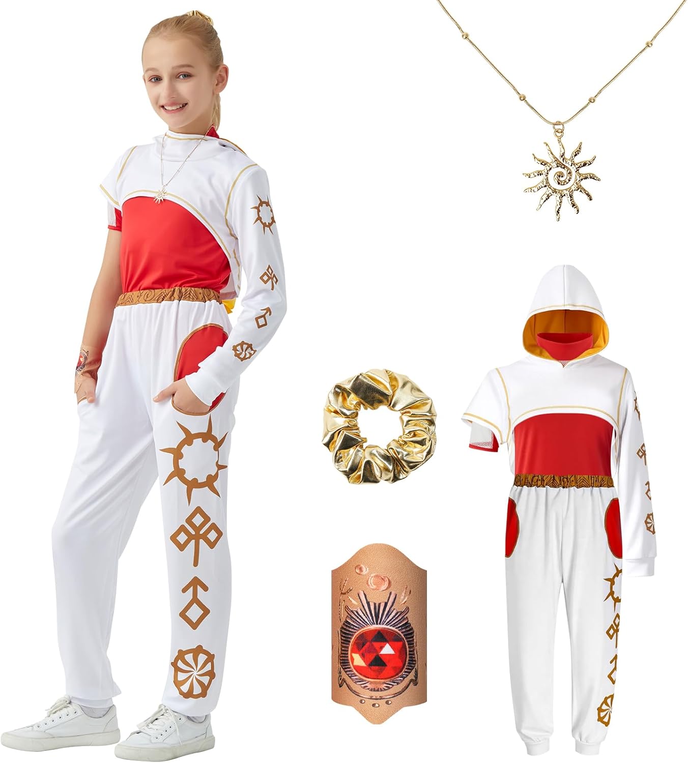 Thumbnail 1 de Disfraz Cheerleader Zombie para niña