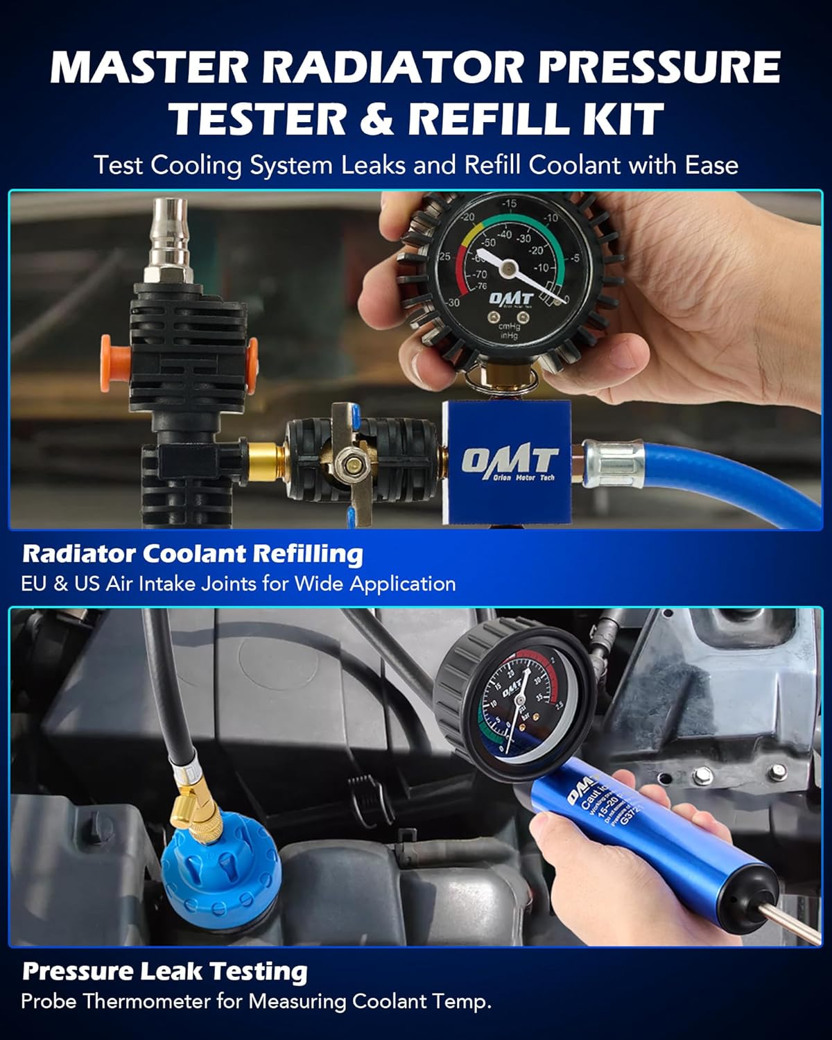 Thumbnail 1 de Orion Motor Tech Coolant Tester Kit 33pc