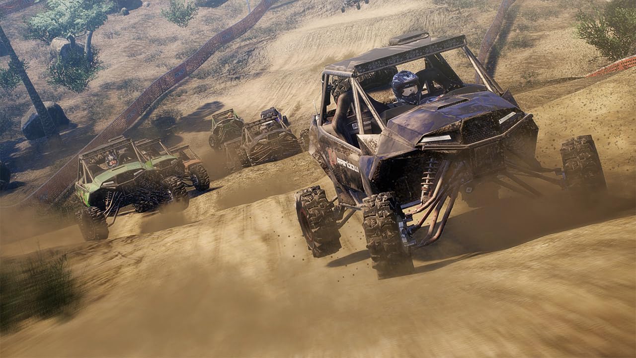 Detalle de MX vs. ATV All Out – Offroad-Simulation für Nintendo Switch (1–2 Spieler, Downloadcode in der Box)