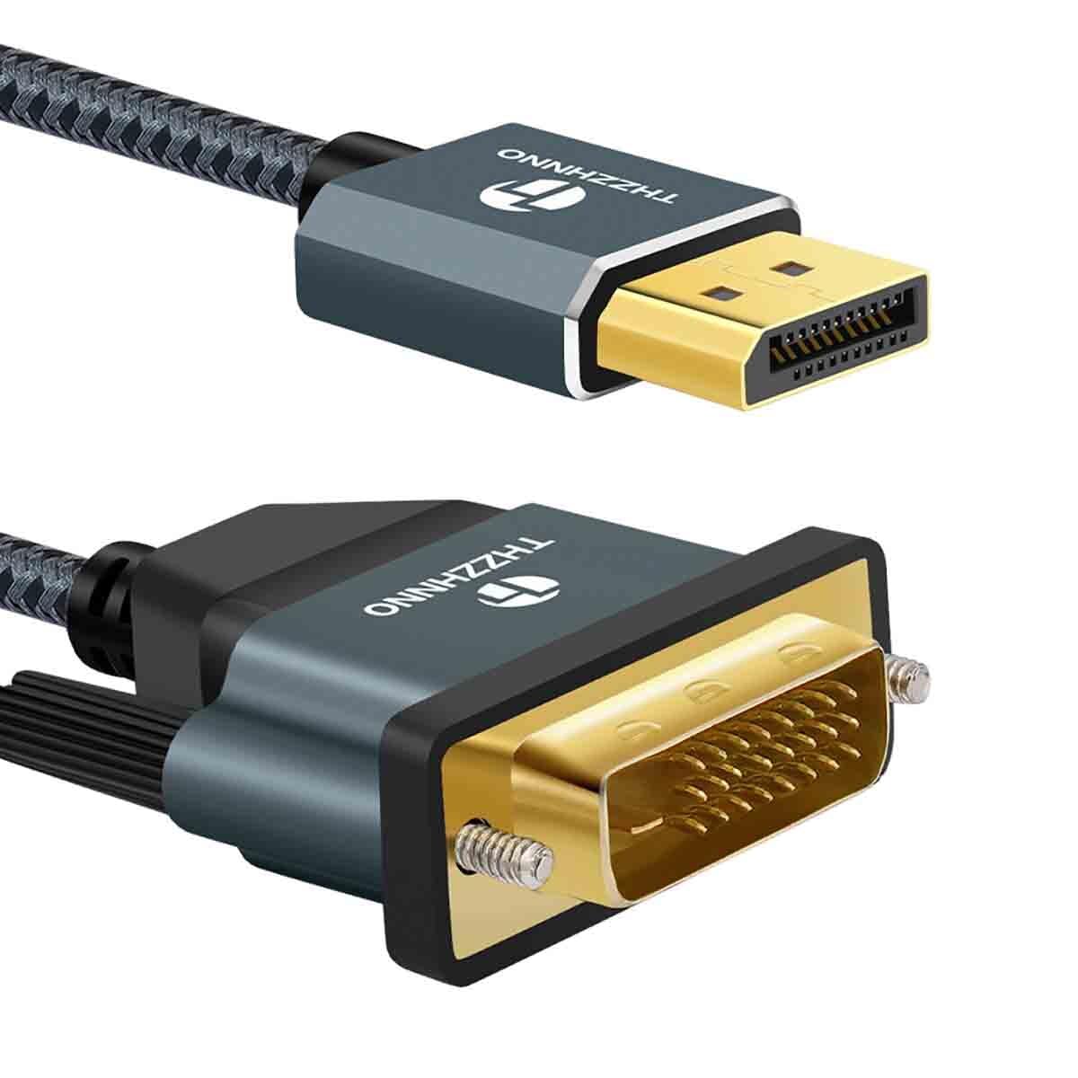 Thumbnail 6 de Thzzhnno DisplayPort zu DVI Kabel 2M