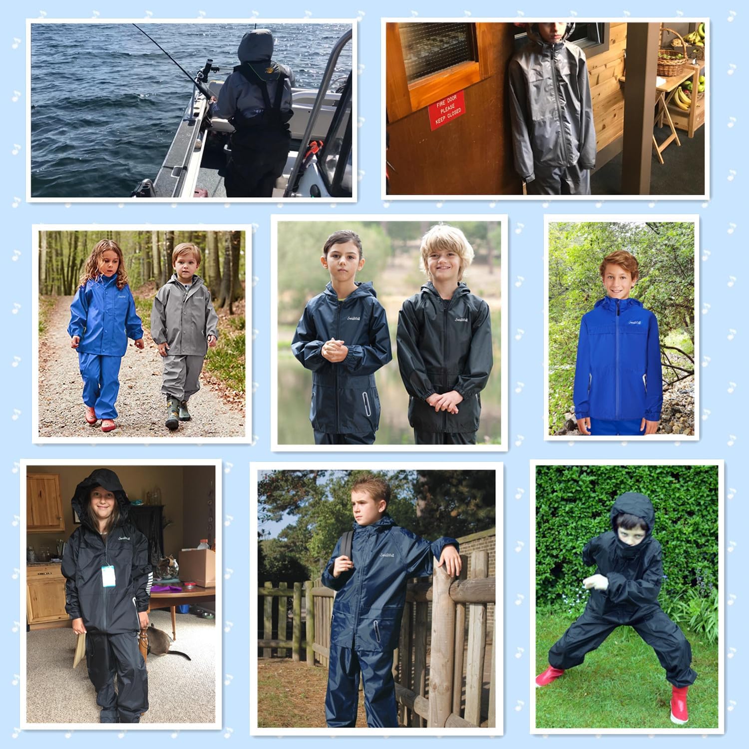 Detalle de SWISSWELL Kids Rain Suit, Polyester