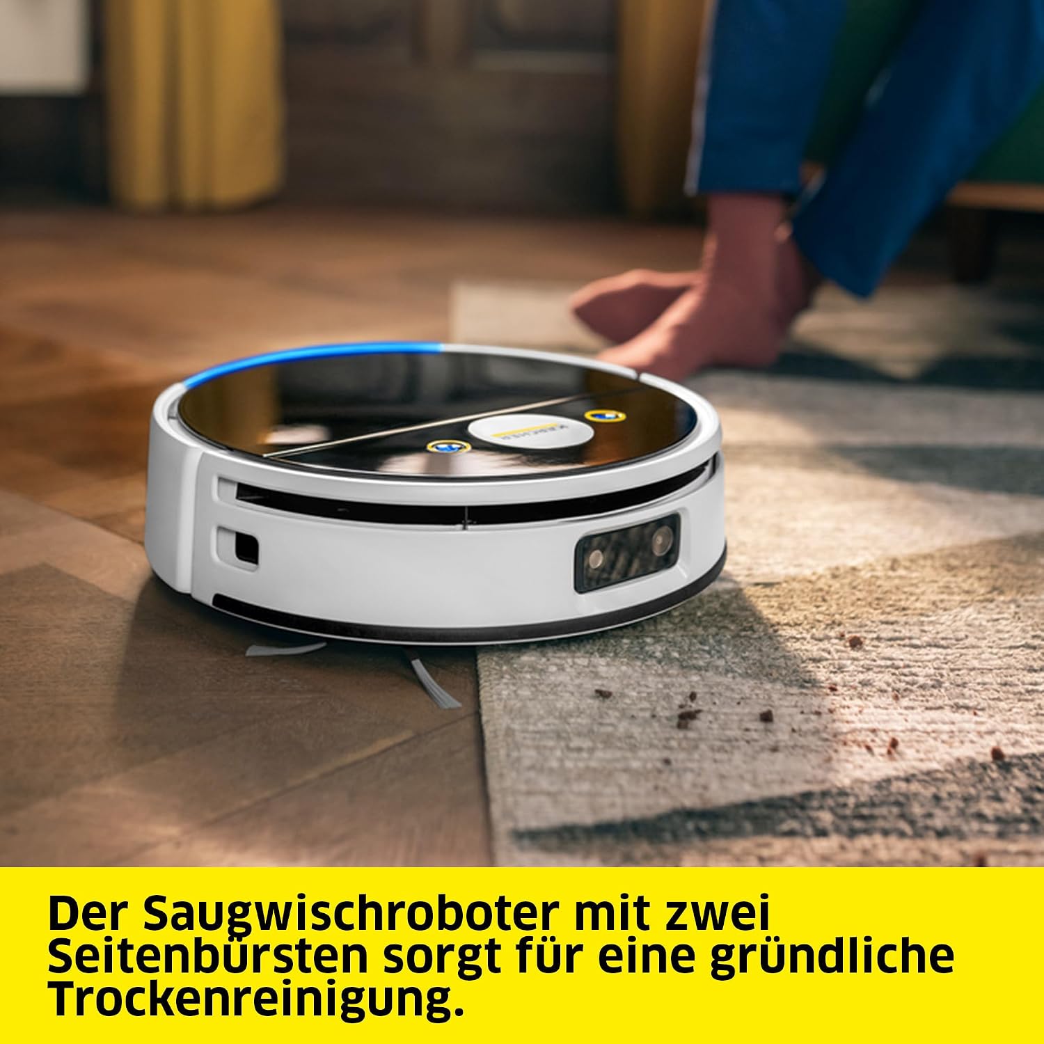 Thumbnail 1 de Kärcher Saugwischroboter RVF 7 Comfort Extra mit Multifunktionsstation, App & LiDAR-Navigation