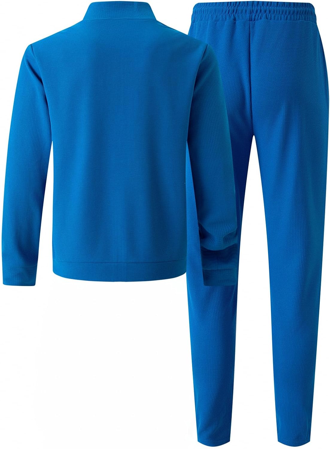 Thumbnail 2 de DONYKARRY Men's Tracksuits 2 Pieces: Lightweight Baseball Collar Sweatset