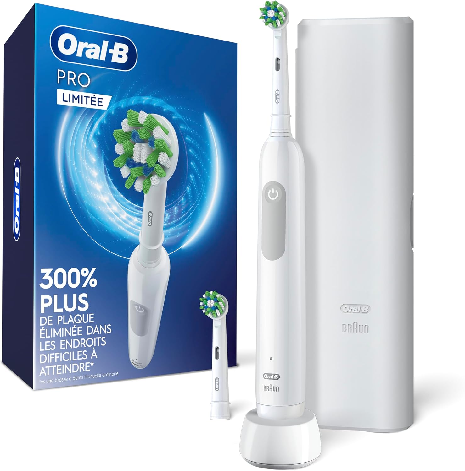 Detalle 2 de Oral-B Pro Limited D305.523.1 Rechargeable Electric Toothbrush with Pressure Sensor