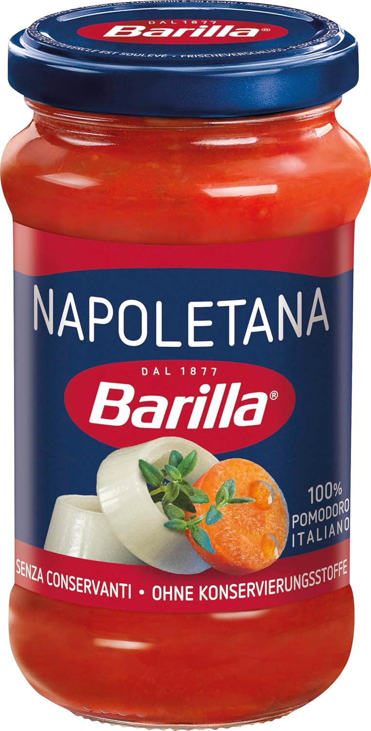 Detalle de Barilla Pastasauce Napoletana – 12er Pack (12 x 200 g)