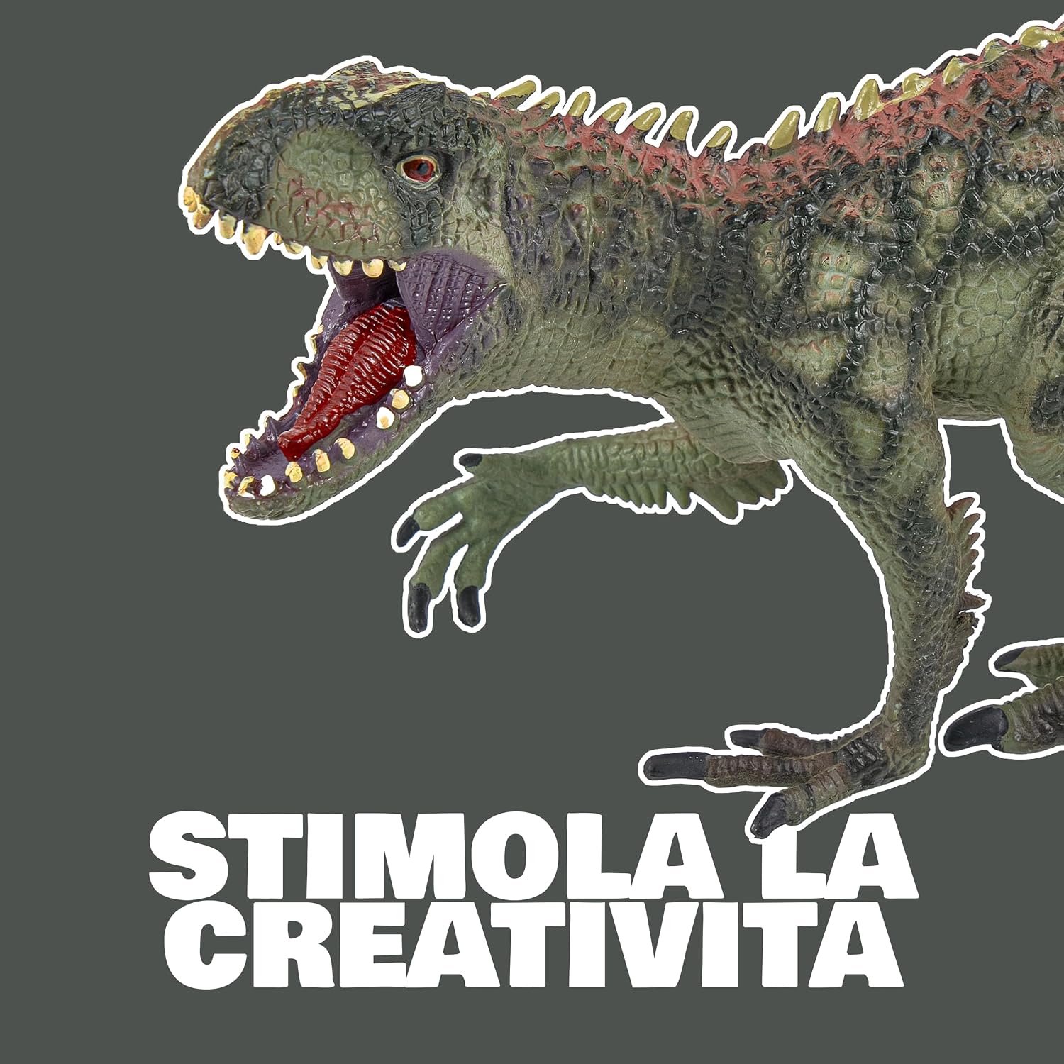Thumbnail 3 de Baroni Toys Modellino Dinosauro Realistico 30 cm