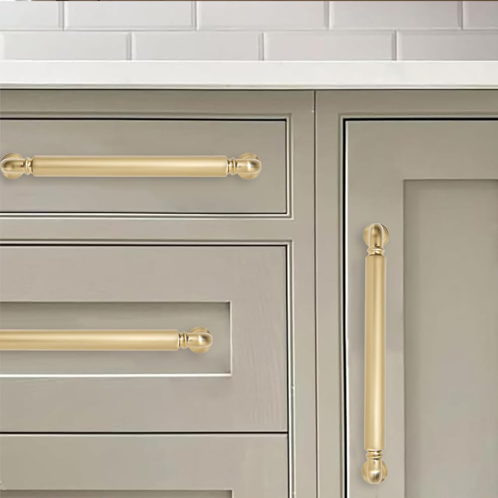 Thumbnail 3 de khtumeware 10-Pack Cabinet Pulls, Champagne Bronze, 5-Inch (128 mm) Centres
