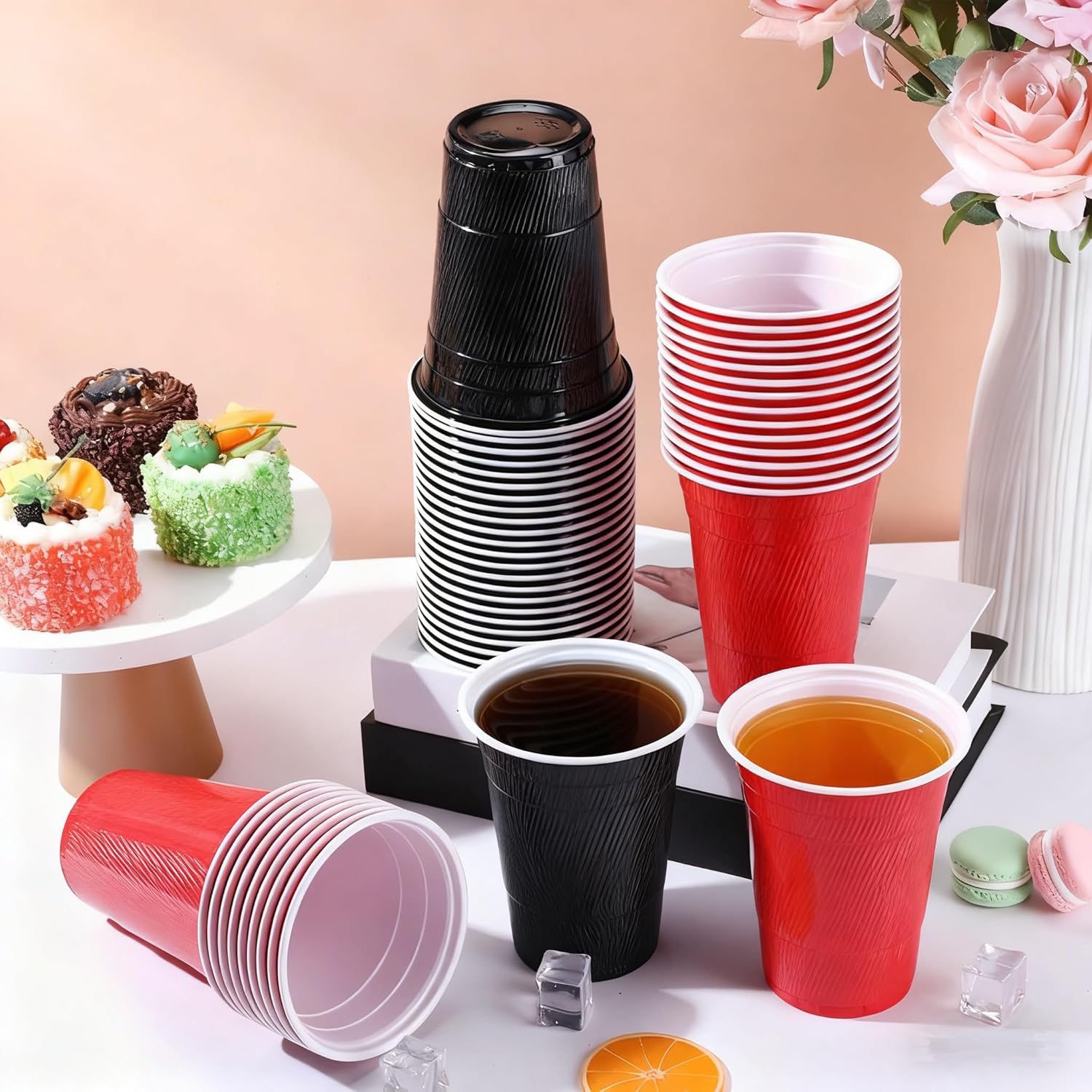 Thumbnail 3 de Doaizer Disposable Cups Bulk Plastic Party Cups 🎉
