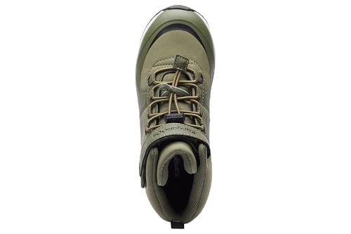 Detalle de KangaROOS Kx-hydro Sneaker – Unisex Kinder, Olive Jet Black, Größe 35 EU