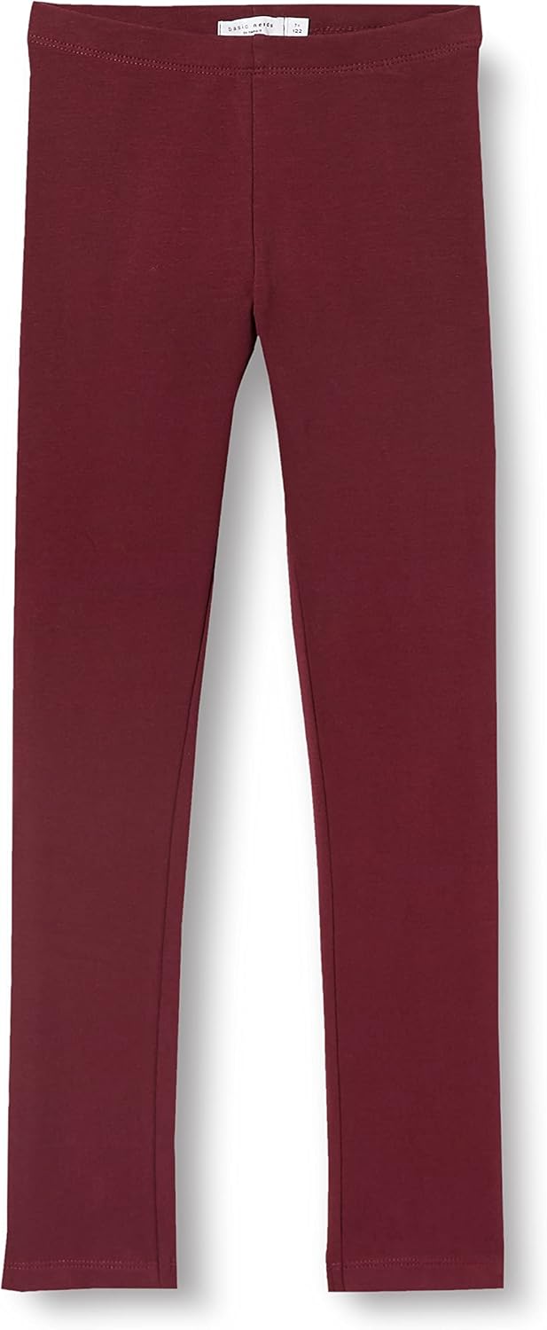 Detalle de Name IT Nkfdavina Solid SWE Legging Bru N Noos – Leggings per bambine di Name IT
