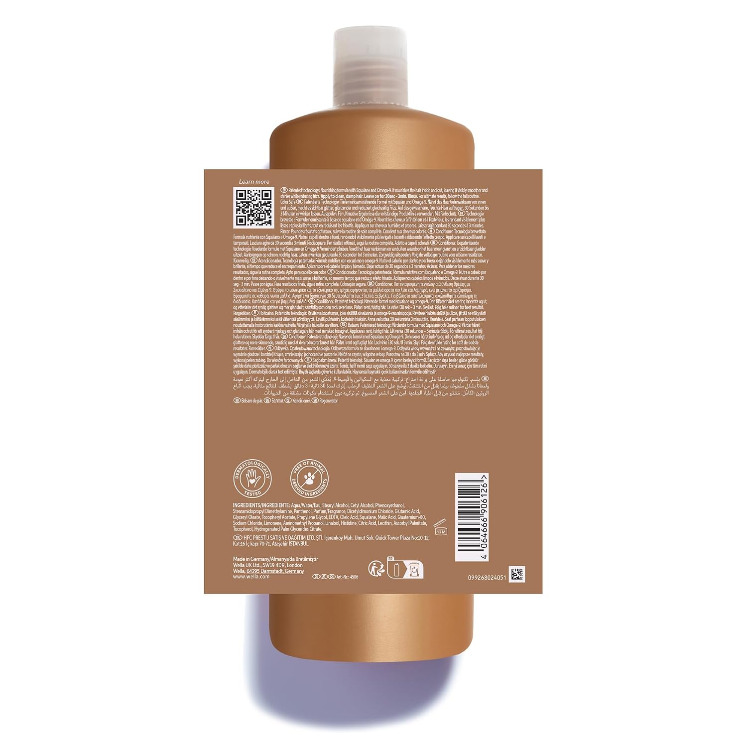 Thumbnail 6 de Wella Professionals Ultimate Smooth Conditioner – Pflegende Haarspülung mit Squalan & Omega 9 (1 l)