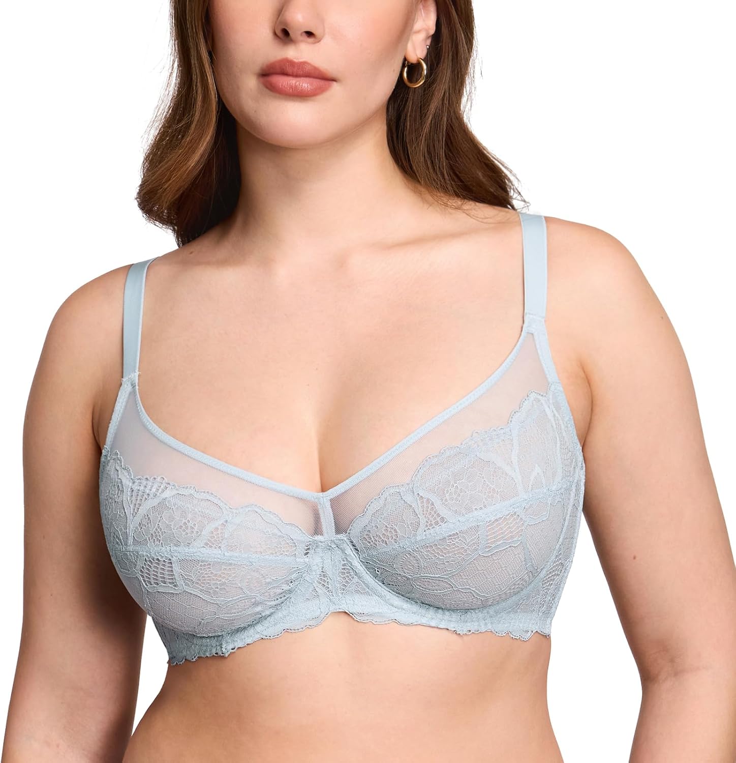 Detalle 2 de DOBREVA Soutien‑gorge minimiseur en dentelle