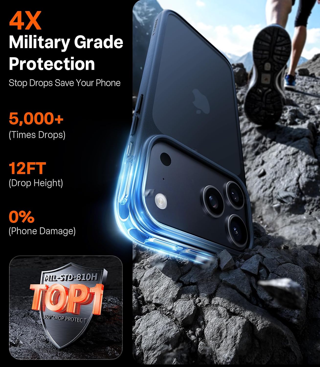 Detalle de TORRAS iPhone 17 Pro Case 12FT shockproof