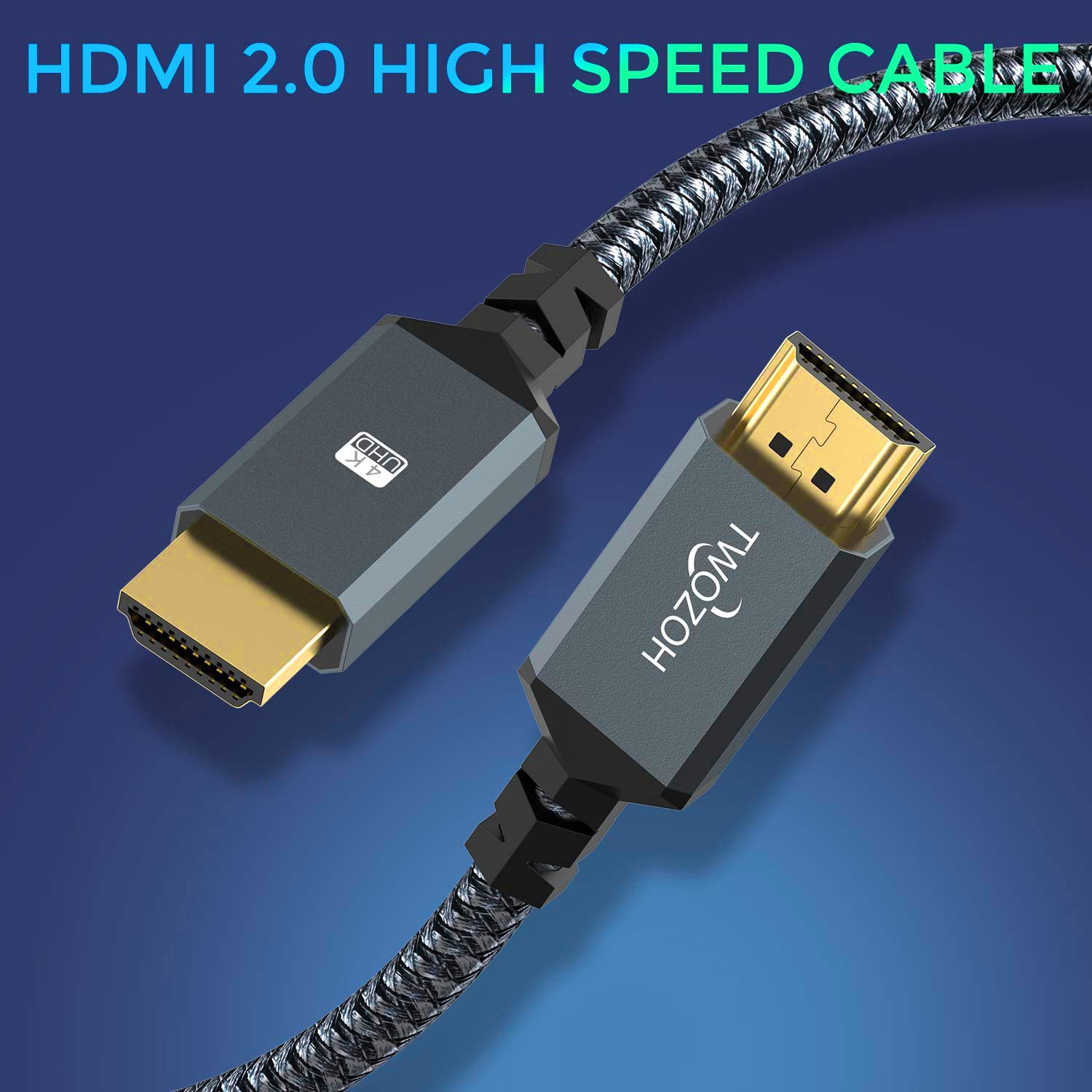 Detalle 2 de Twozoh 4K HDMI Kabel 3M