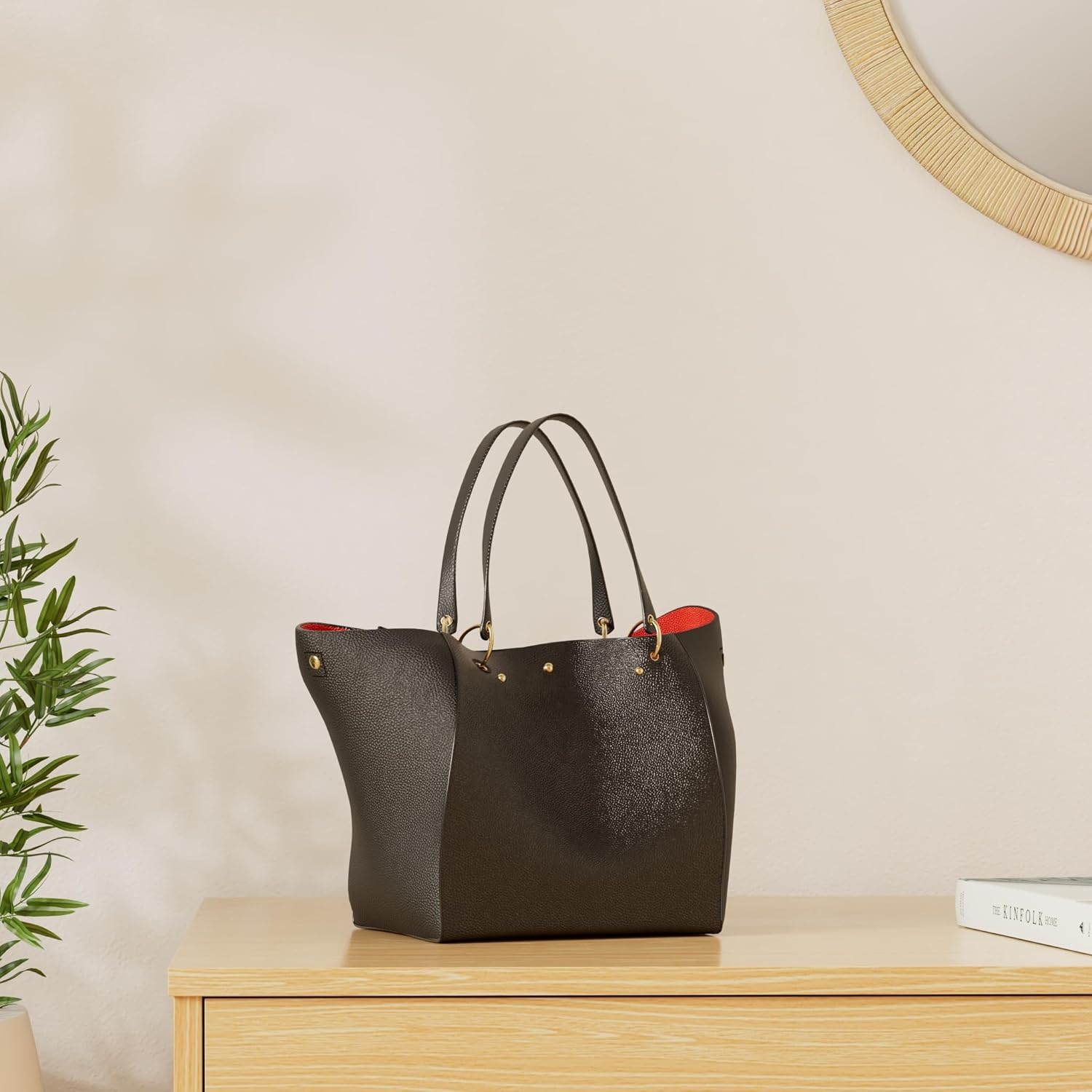 Detalle de sqlp Shopper-Leder Groß mit 13-Zoll-Stoppung