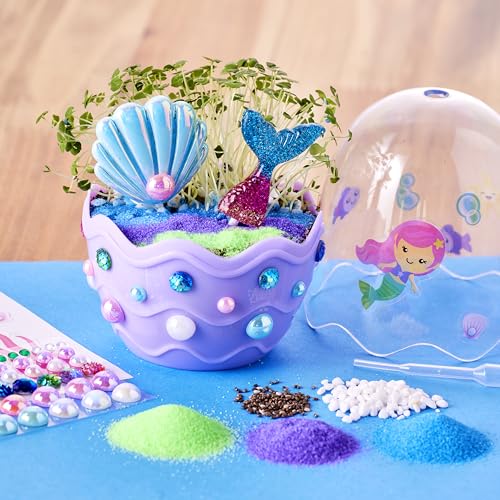 Detalle 2 de Creativity for Kids Mini Garden: Mermaid Terrarium Kit