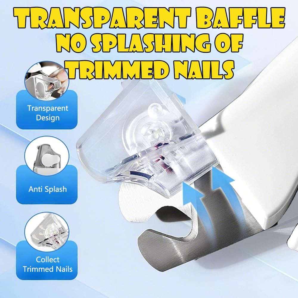 Detalle de Pet nail clippers with LED light