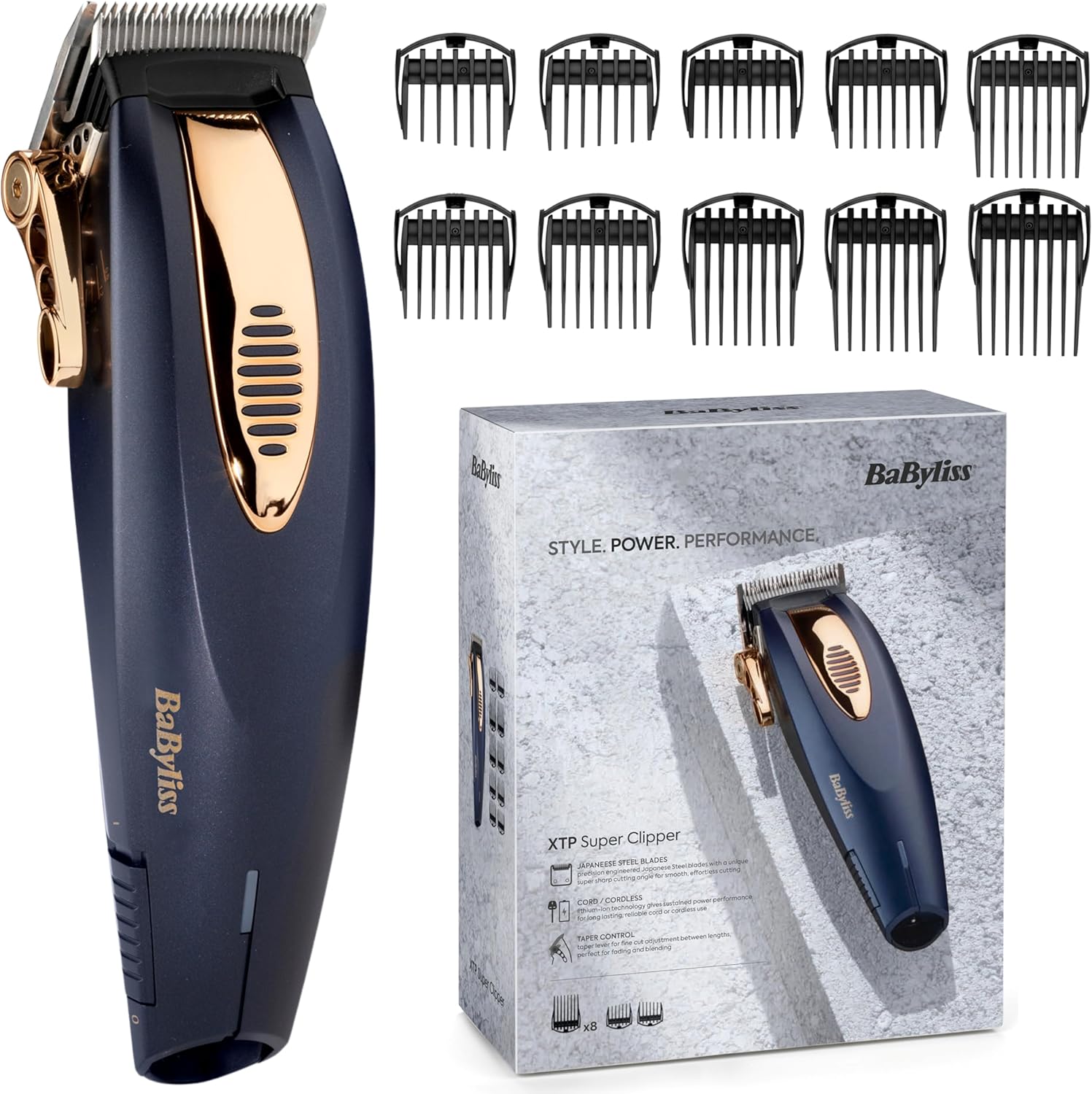 Detalle de BaByliss XTP Super Clipper cordless hair clipper 7475DU 💇