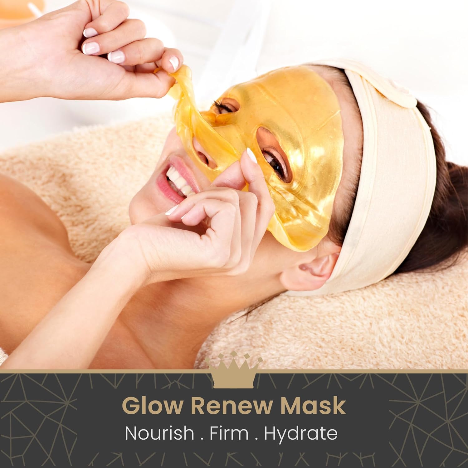 Thumbnail 2 de Masque pour le visage Revitale Gold 24K enrichi au collagène (paquet de 3)