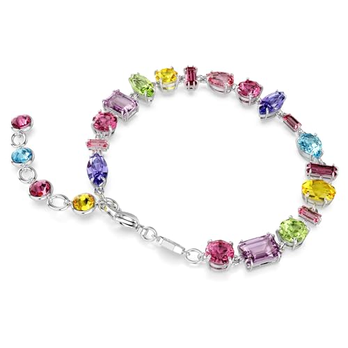 Thumbnail 4 de Swarovski Bracelet Gema multicolore en métal rhodié – Tailles variées