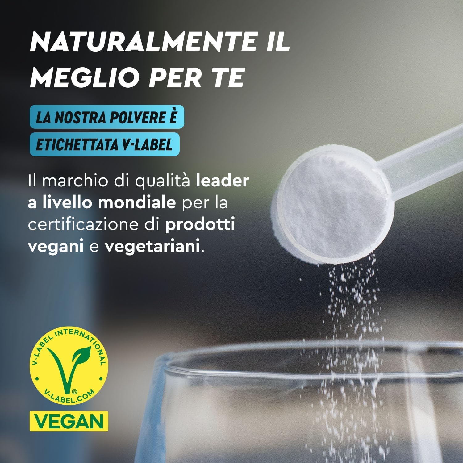 Detalle de Magnesio Completo in Polvere 600g – Tri-Magnesio Dicitrato, Bisglicinato e Malato al Limone