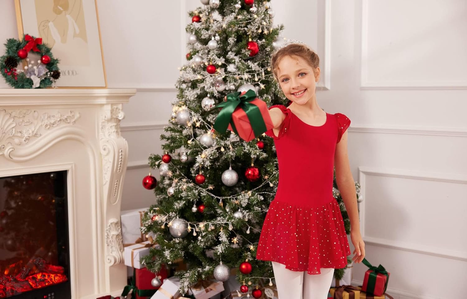 Thumbnail 5 de Justaucorps ballet fille en coton